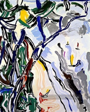 Roy Lichtenstein œuvres - voiliers 1985 Roy Lichtenstein